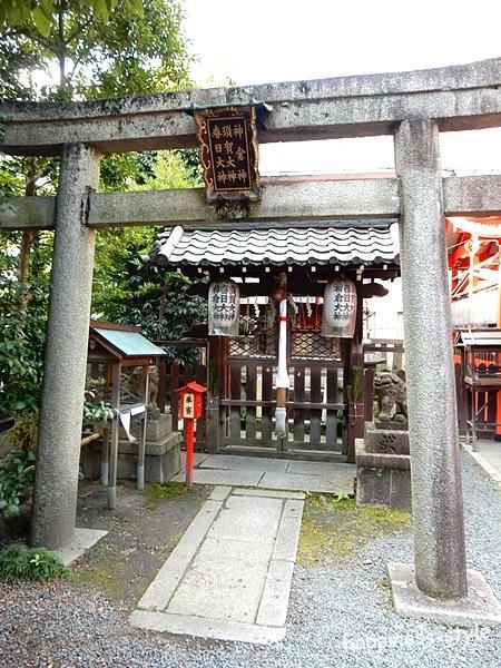 京都熊野神社の摂社末社の春日社
