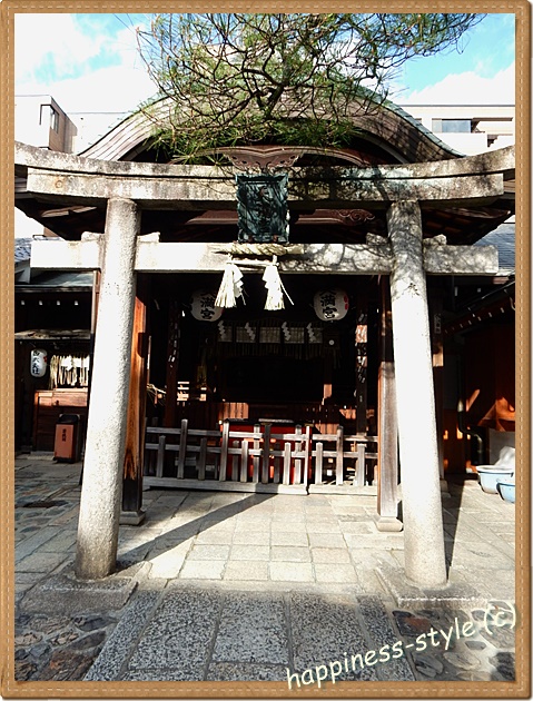 京都えびす神社内の天満宮