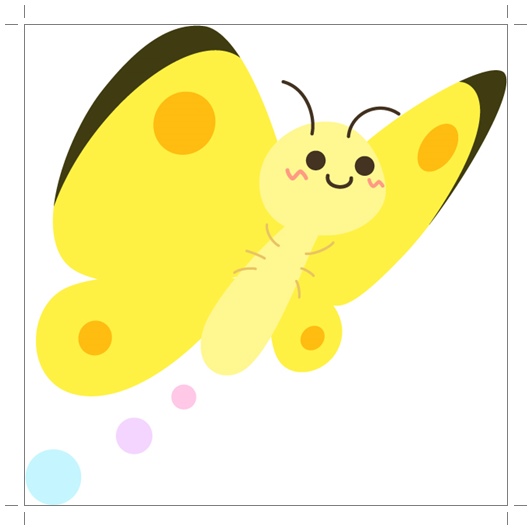 黄色い蝶はラッキーなサインの兆し わくわく開運手帳
